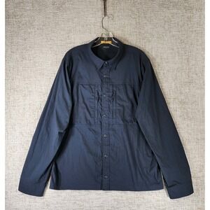 Proof Utility Shirt Mens *L-XL (46" Chest) Outdoor Hiking Camping Zip Pockets